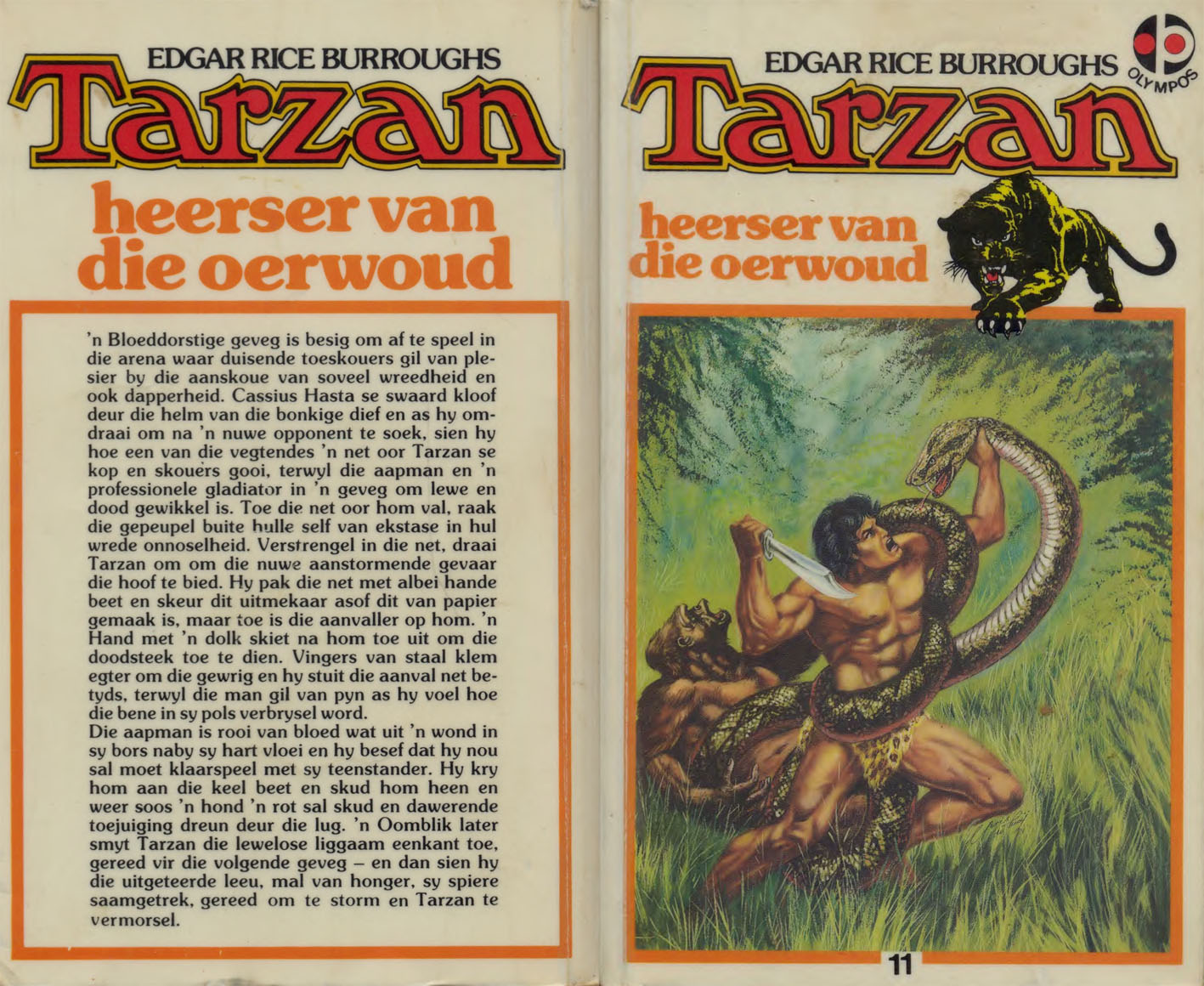 11. Tarzan heerser van die oerwoud - Edgar Rice Burroughs (1985)